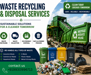 Waste Recycling and Disposal Services, Industrial Waste Management and Scrap Recycling Solutions in Mumbai
